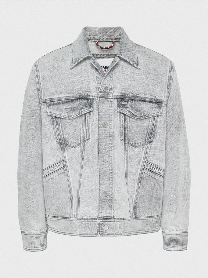 Oversized Rigid Denim Jacket