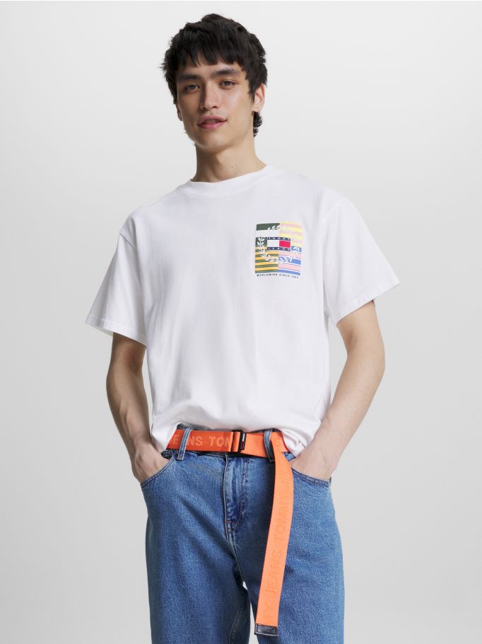 Back Flag Badge Relaxed Fit T Shirt Tommy Hilfiger