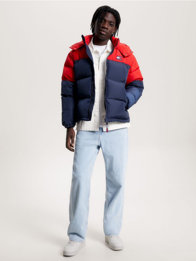 Tommy Jeans, Alaska Colour Block Padded Jacket