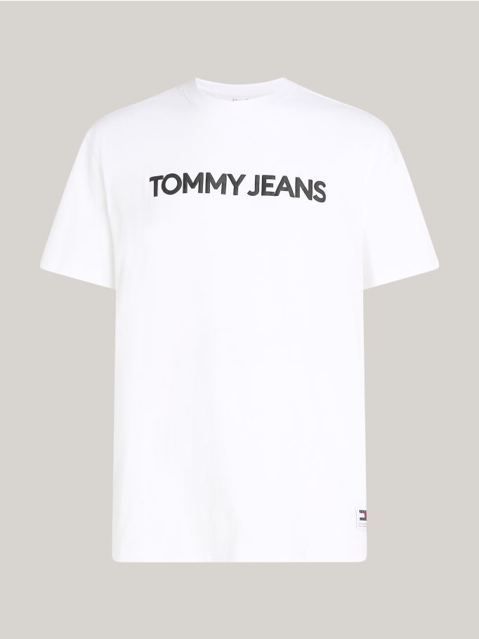 Logo Print Short Sleeves T-Shirt | Tommy Jeans Logo Print Short Sleeves T-Shirt | Tommy Jeans