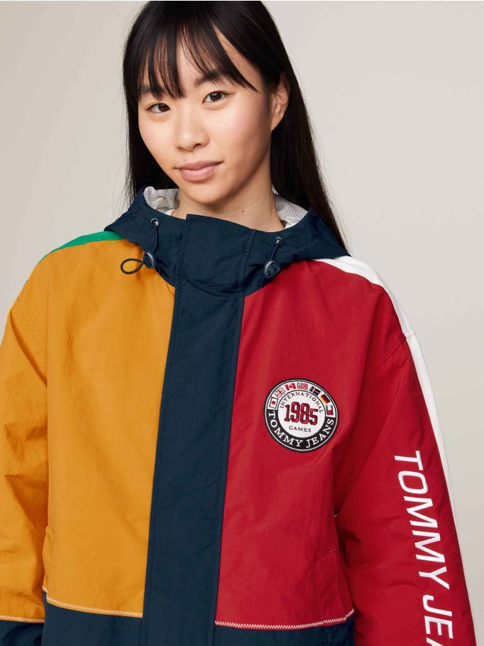 Colorblock Windbreaker Jacket Tommy Jeans