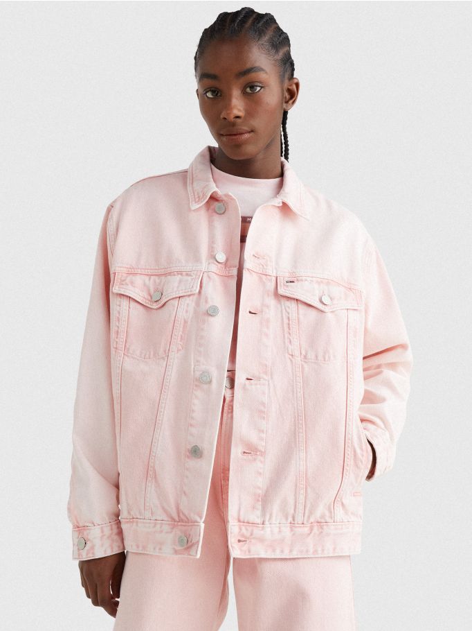 Oversized Denim Trucker Jacket