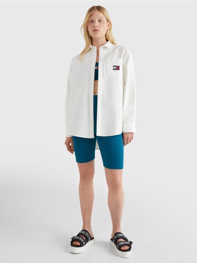 Badge Boyfriend Shirt | Tommy Hilfiger®