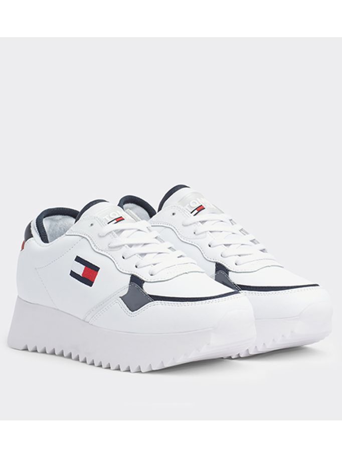 tommy hilfiger cleated trainers