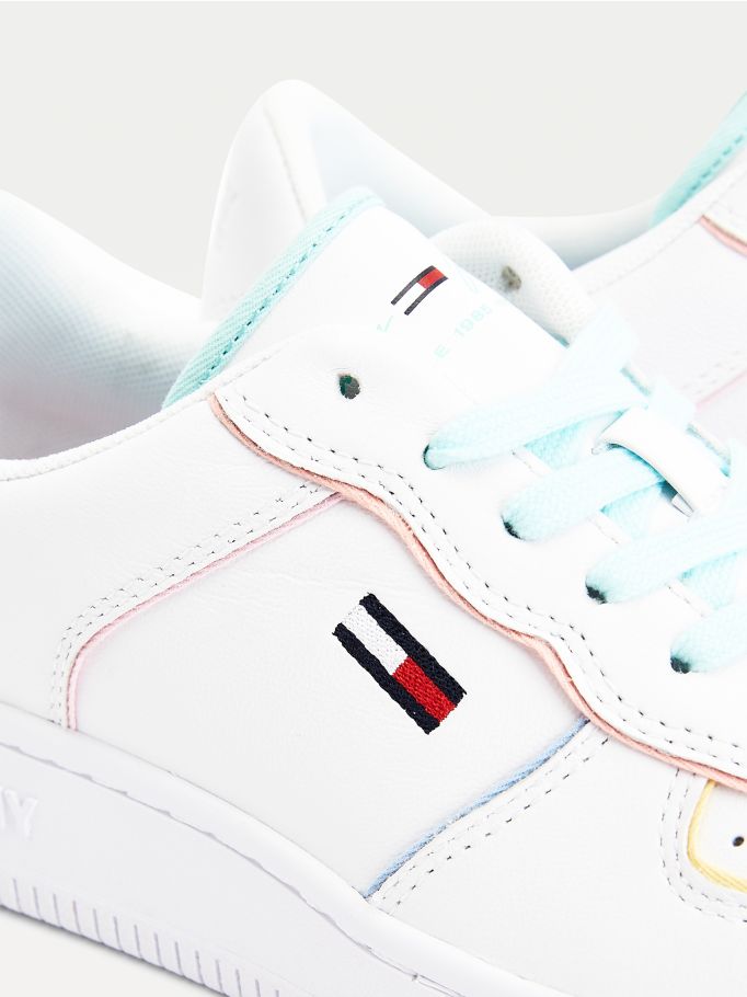 tommy hilfiger pastel sneakers