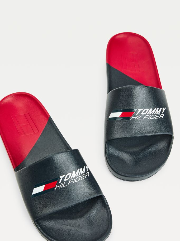 colorful tommy slides