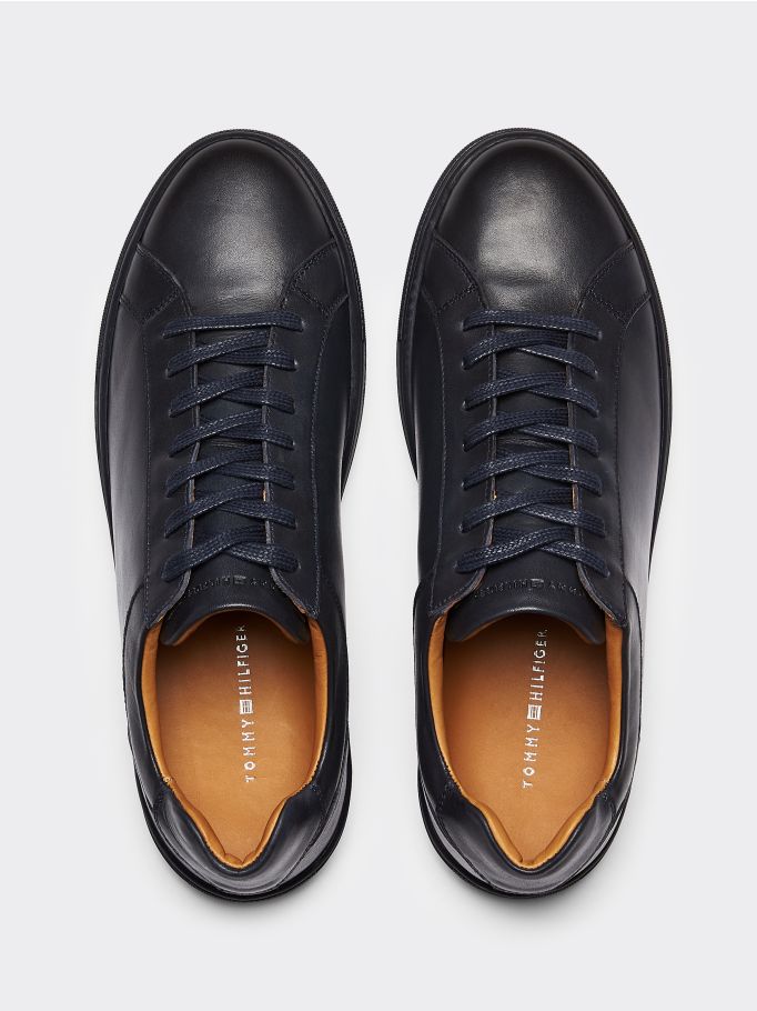 premium leather cupsole cognac