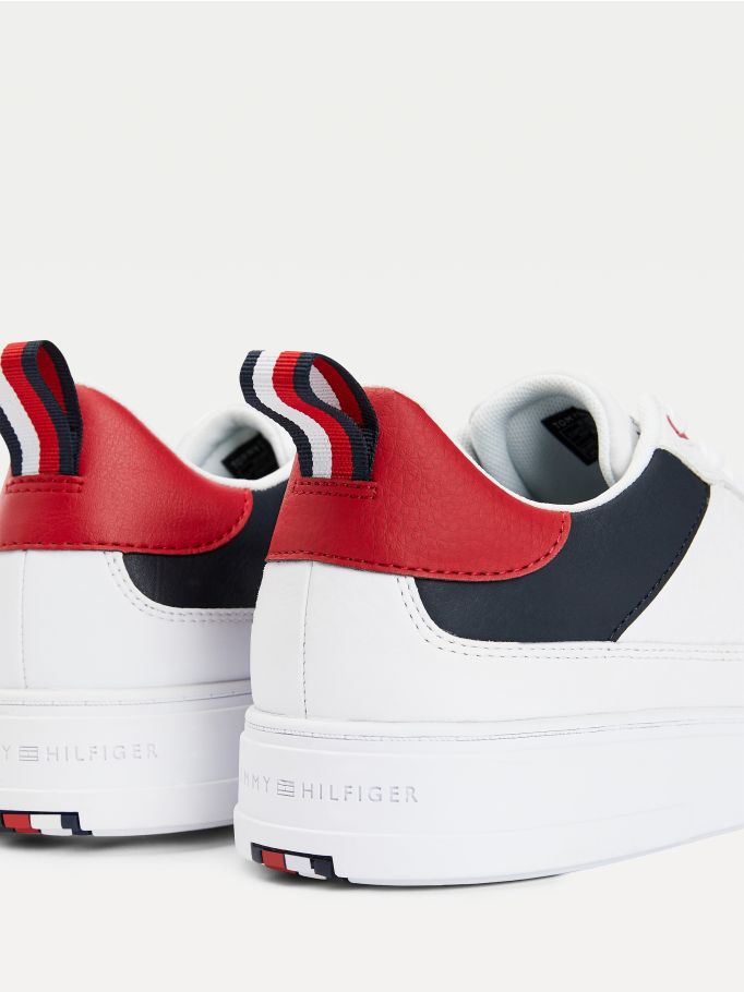 TH Modern Leather Cupsole Trainers | Tommy Hilfiger Saudi