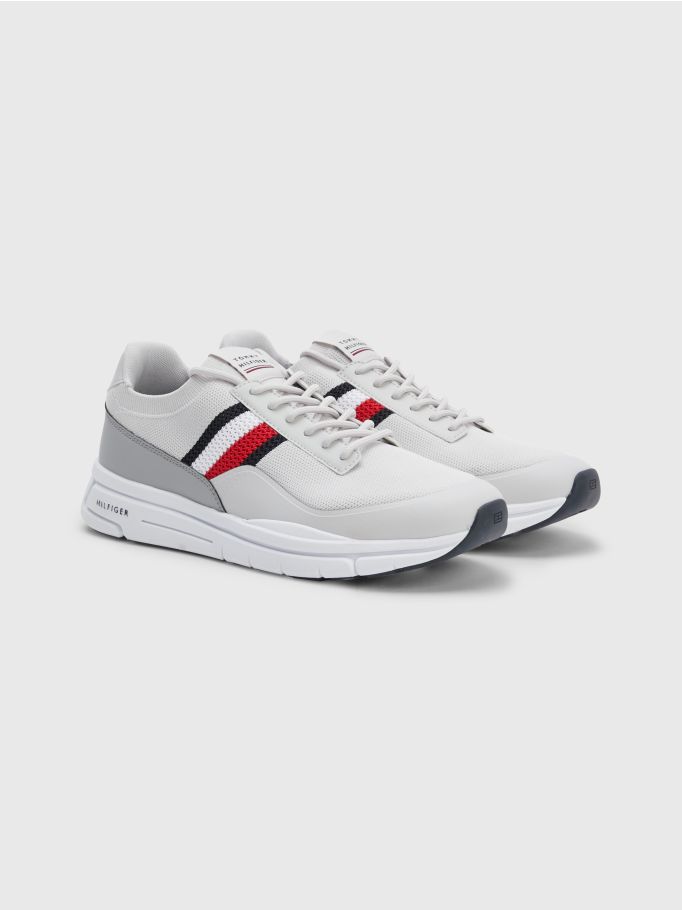 Signature Detail Lightweight Knitted Runner Trainers | Tommy Hilfiger® UAE