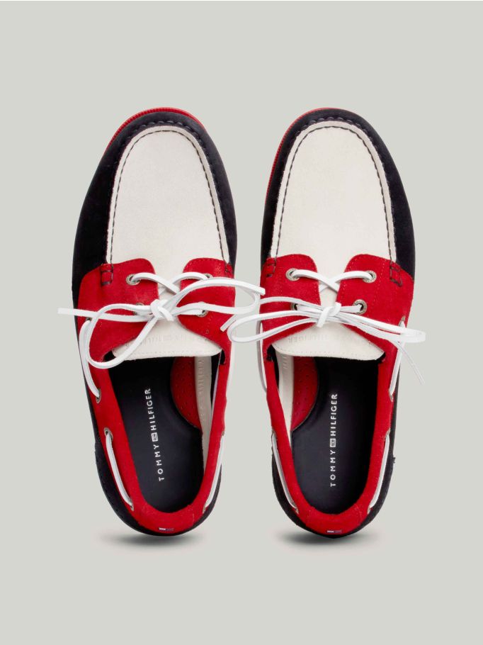 Colorful boat shoes fashion