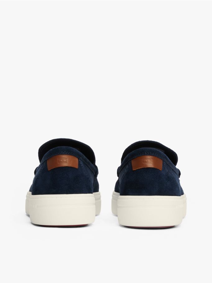 Tommy Hilfiger Men\'s Carlid Slip-on Blue Linen Loafers 13 Tommy Hilfiger Men main image 2
