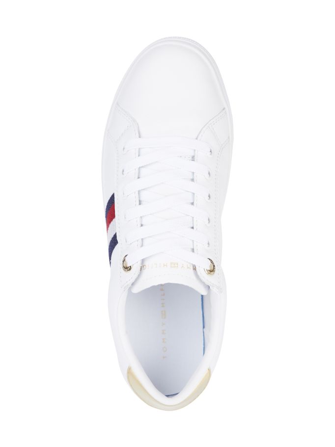 Signature Tape Cupsole Trainers | Tommy Hilfiger Saudi