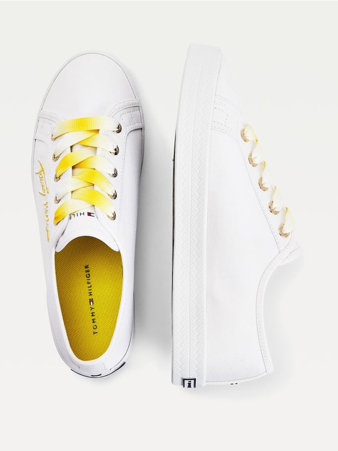 Essential Gradient Signature Logo Sneakers | Tommy Hilfiger OM