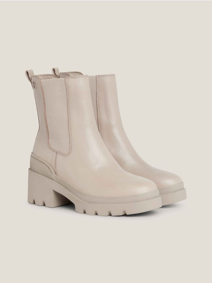 Cleated heel boots best sale