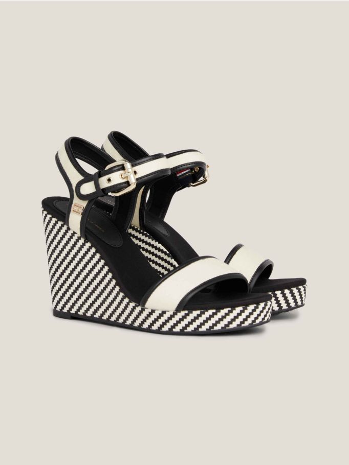 Tommy hilfiger hot sale white wedges