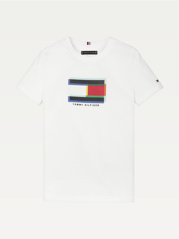 Multicolour Logo Cotton T-Shirt 