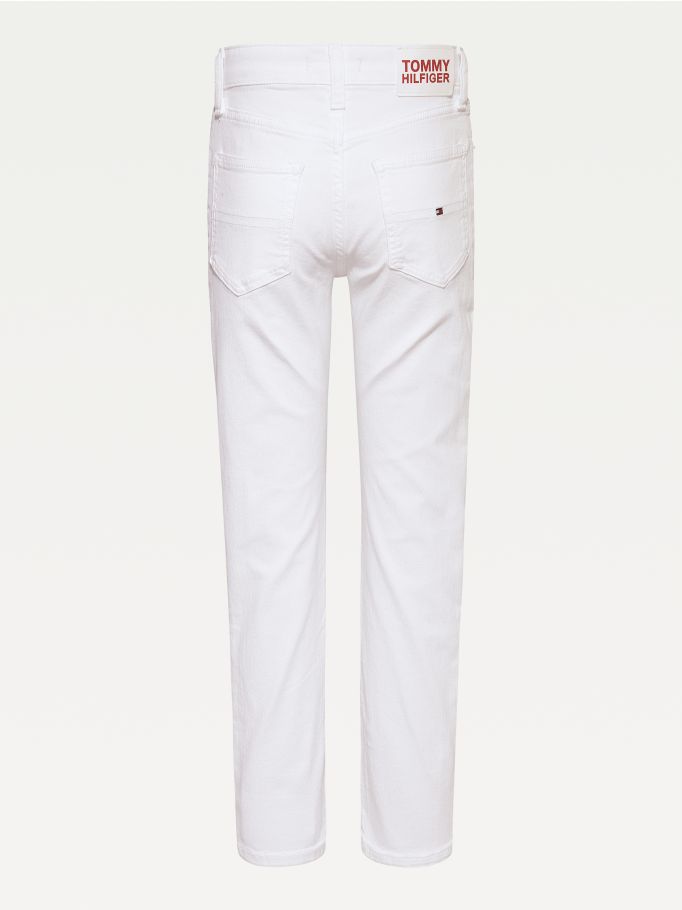 boss white jeans