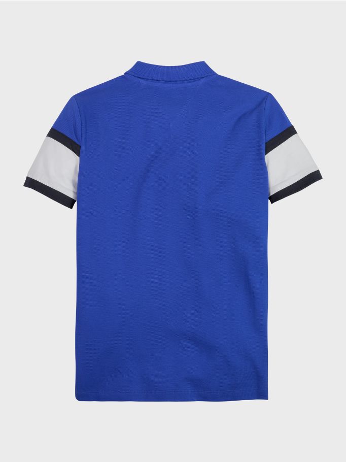 Colour-Blocked Logo Polo | Tommy Hilfiger