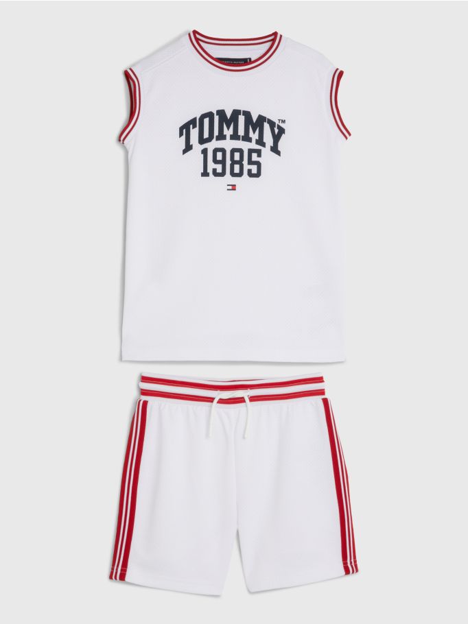 Tommy hilfiger shorts and 2024 top