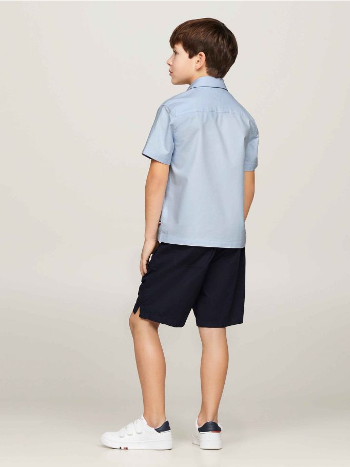 Essential Short Sleeve Oxford Shirt | Tommy Hilfiger