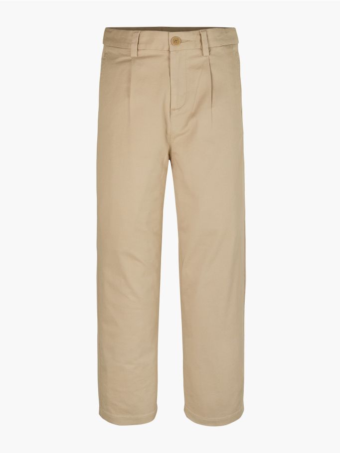 Minimal Pleated Cotton Chinos Tommy Hilfiger