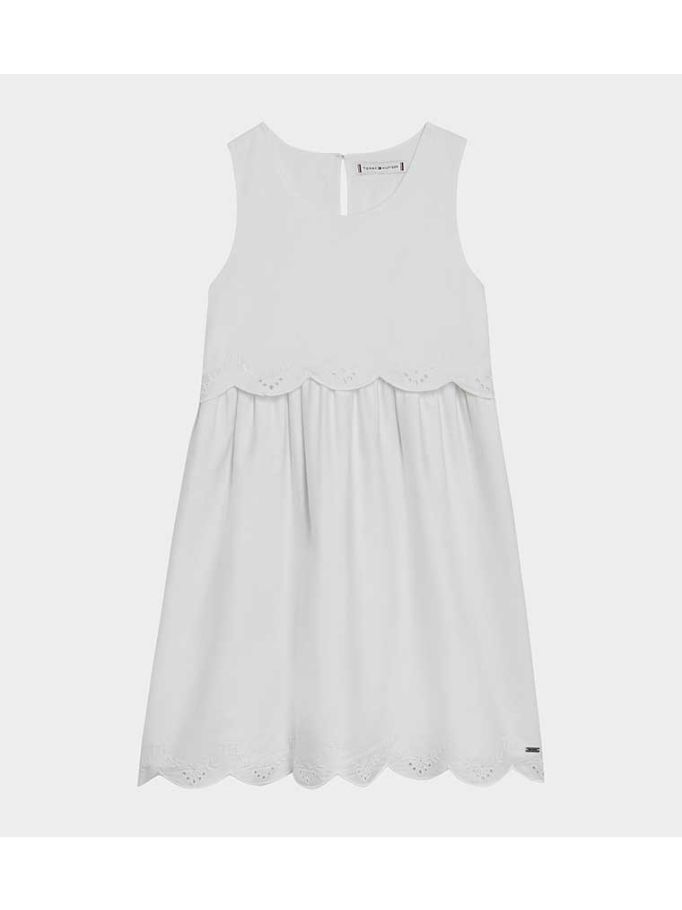 tommy hilfiger broderie anglaise dress