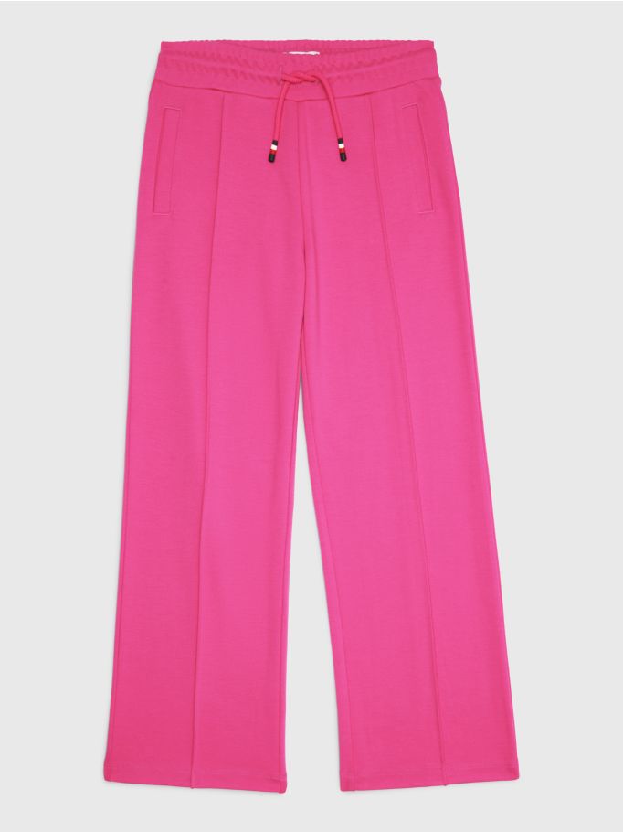 Wide Leg Seamed Pants