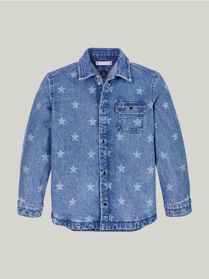 All Over Stars Denim Jacket | Tommy Hilfiger