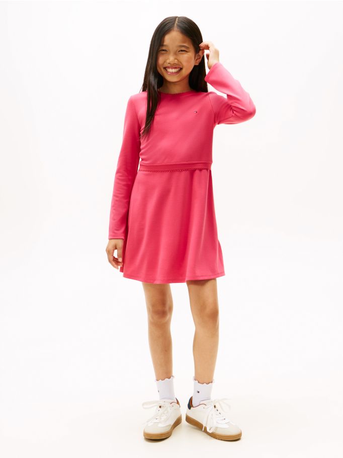 strapless open back dress Hot Pink Feather Sochi Mini Dress | Chic & Stylish Women's Fashion