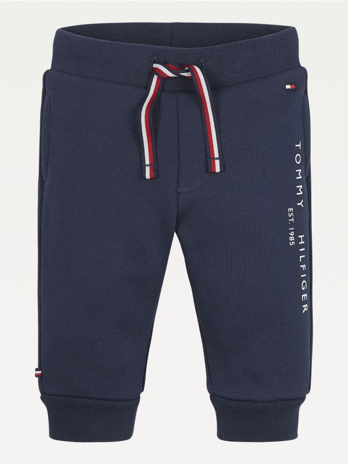 tommy hilfiger logo waistband joggers