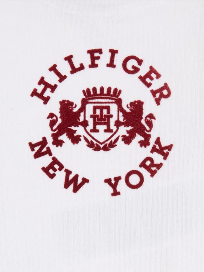 Varsity Stamp Logo Long Sleeve T Shirt Tommy Hilfiger