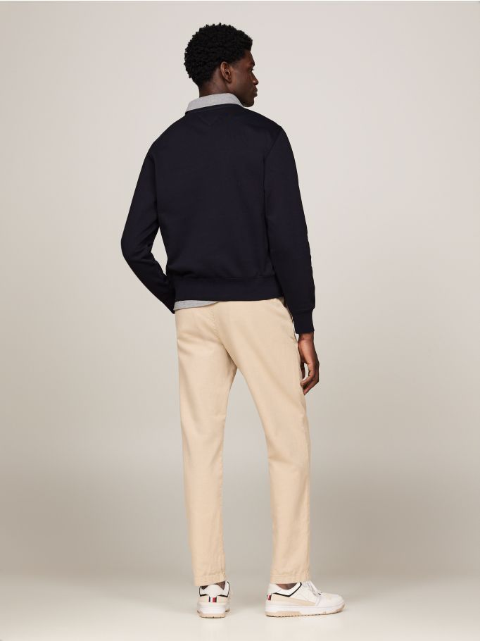  ｜ ( LOGO SWEATSHIRT (MW11596-DW5)) Logo Embroidery Crew Neck Sweatshirt | Tommy Hilfiger