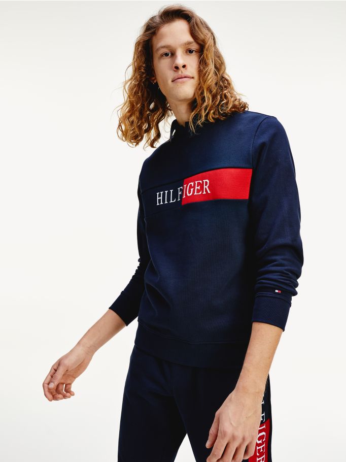 tommy hilfiger intarsia sweatshirt
