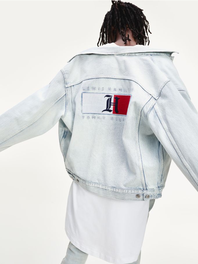 lewis hamilton denim jacket
