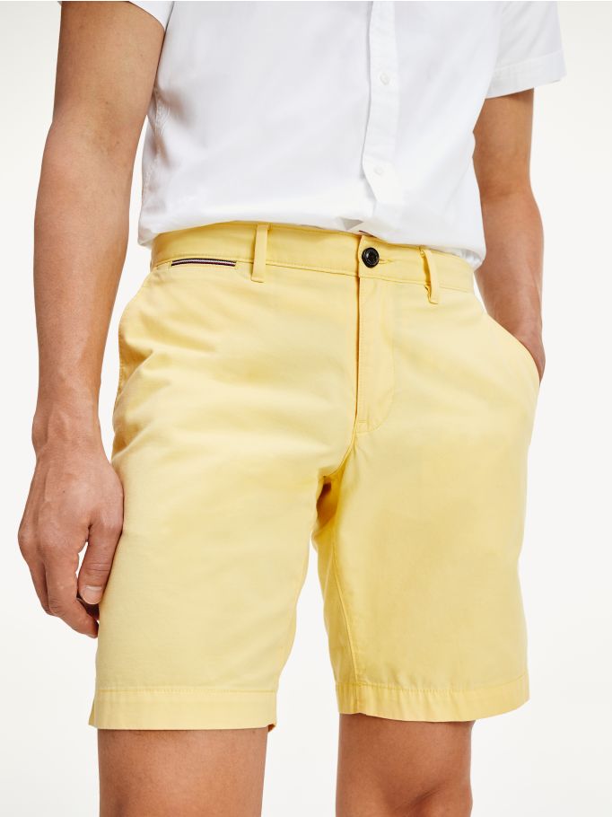 tommy hilfiger twill shorts