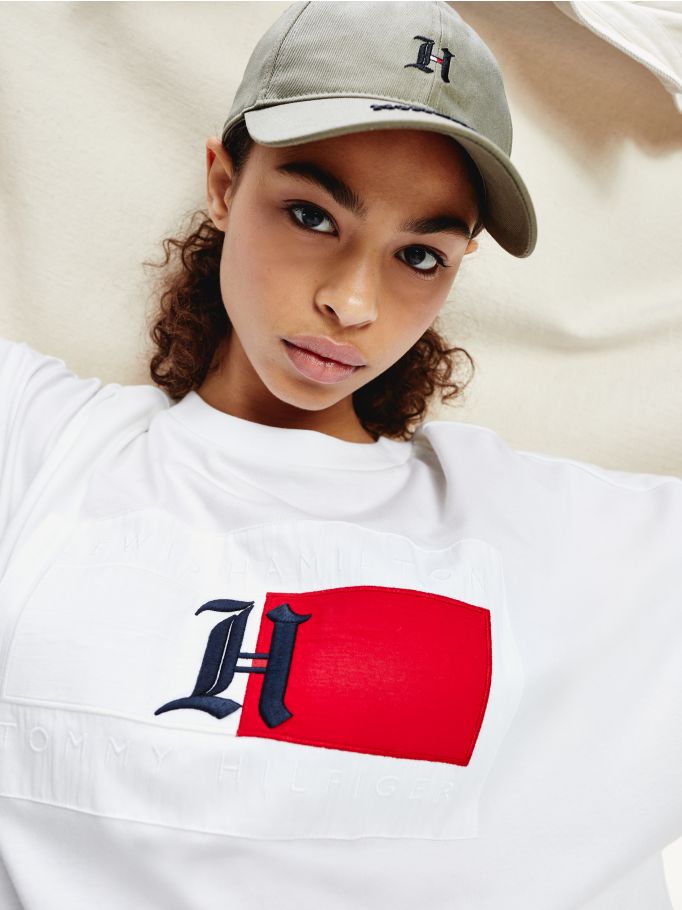 Lewis Hamilton Oversized Logo T-Shirt 