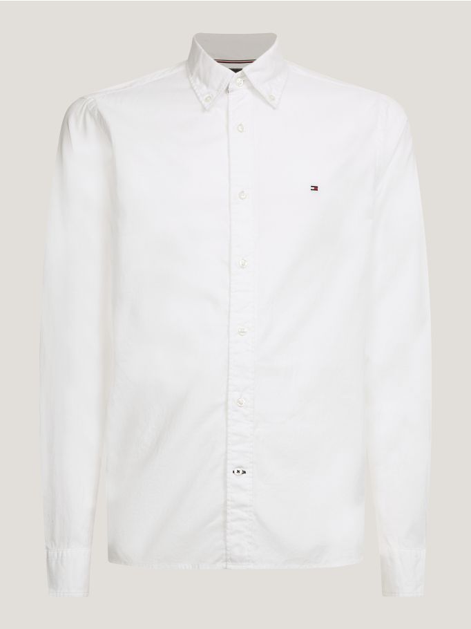 Regular Fit Organic Cotton Shirt|Tommy Hilfiger