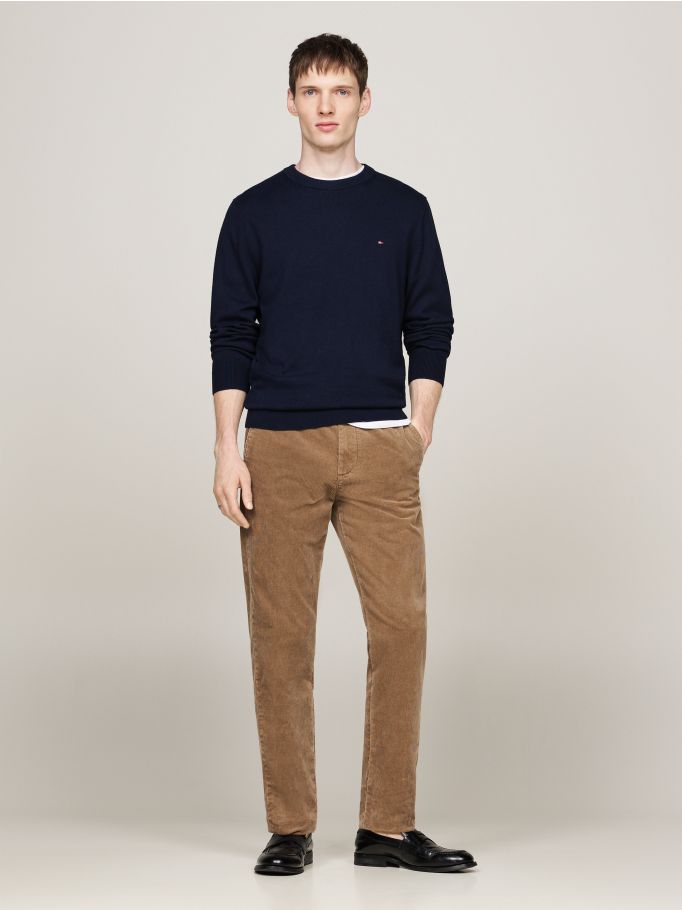 Heathered Knit Regular Fit Jumper | Tommy Hilfiger