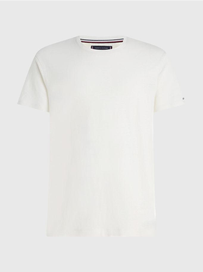 Premium Linen T Shirt Tommy Hilfiger Oman