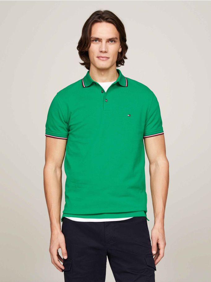 1985 Colllection Tipped Slim Fit Polo