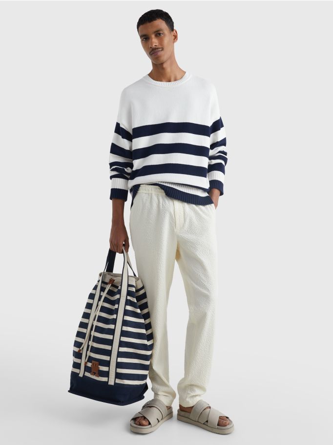 Oversized Breton Stripe Jumper Tommy Hilfiger Bahrain