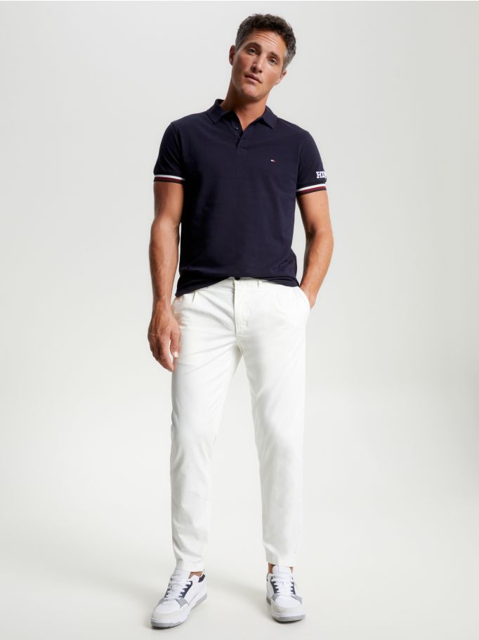 Hilfiger Monotype Slim Fit Polo | Tommy Hilfiger