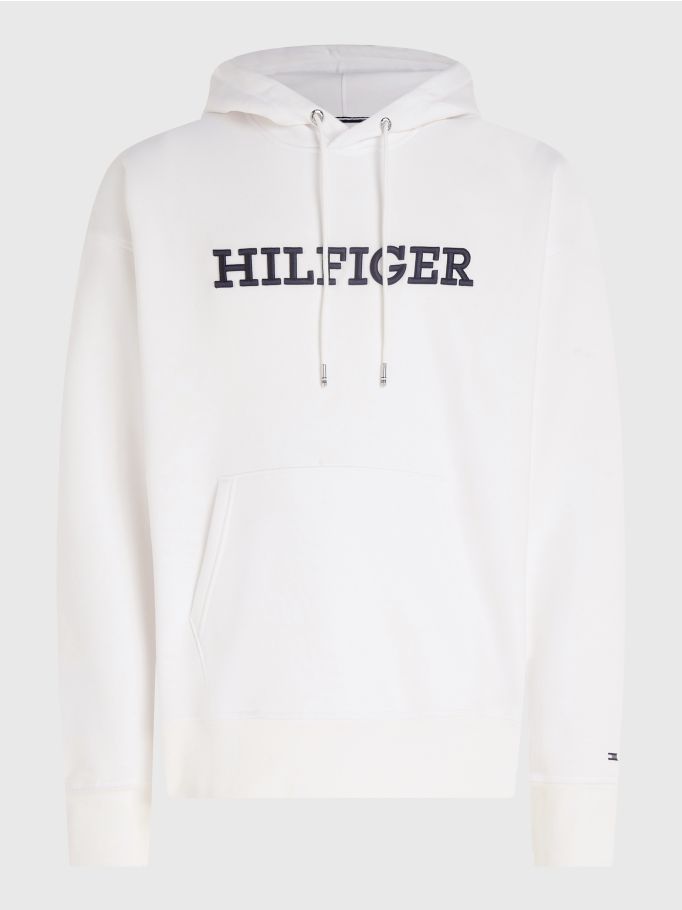 Hilfiger Monotype Embroidery Hoody | Tommy Hilfiger
