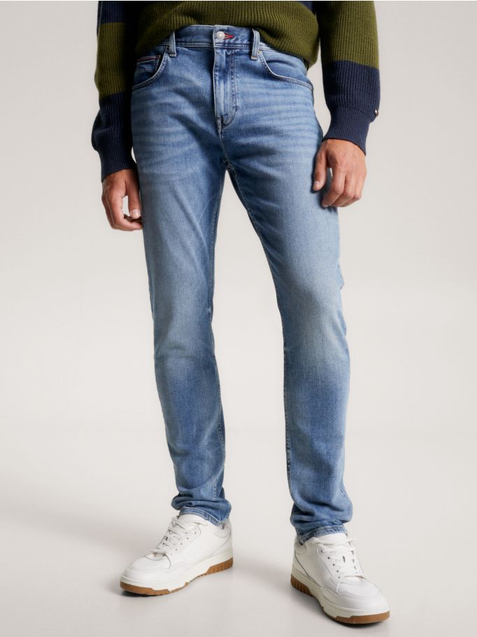 Houston Tapered Whiskered Jeans Hilfiger Tommy 