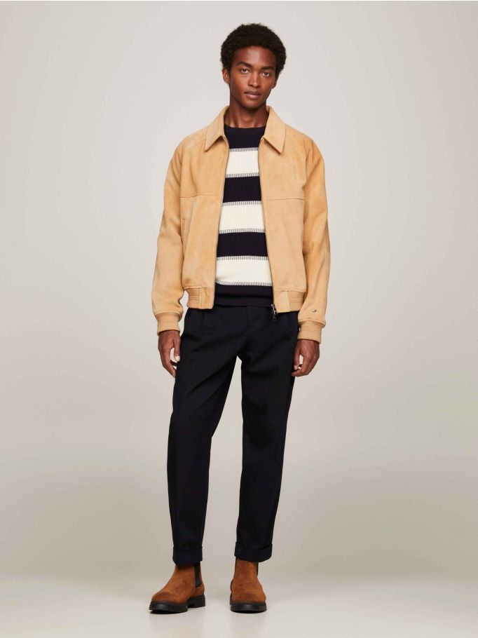 Suede Harrington Jacket | Tommy Hilfiger