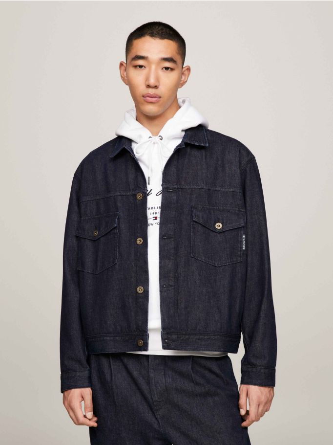 Envelope Pocket Denim Jacket Tommy Hilfiger