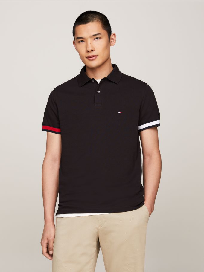 Hilfiger Flag Slim Fit Polo | Tommy Hilfiger