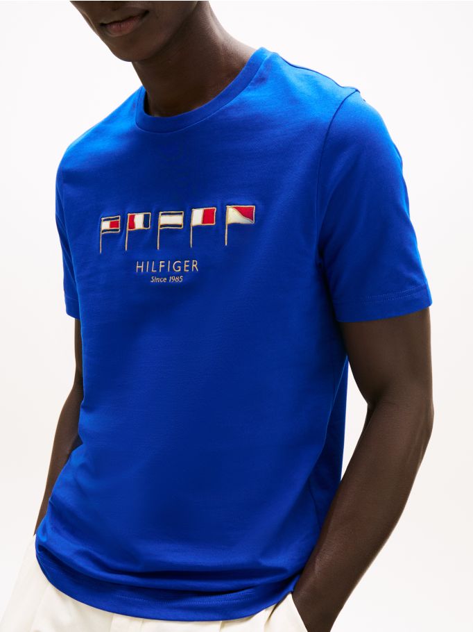 Tシャツ・カットソー   Men T-shirt Navy MW0MW38745 C3Q Men's T-Shirts | Shop Now in Canada & USA
