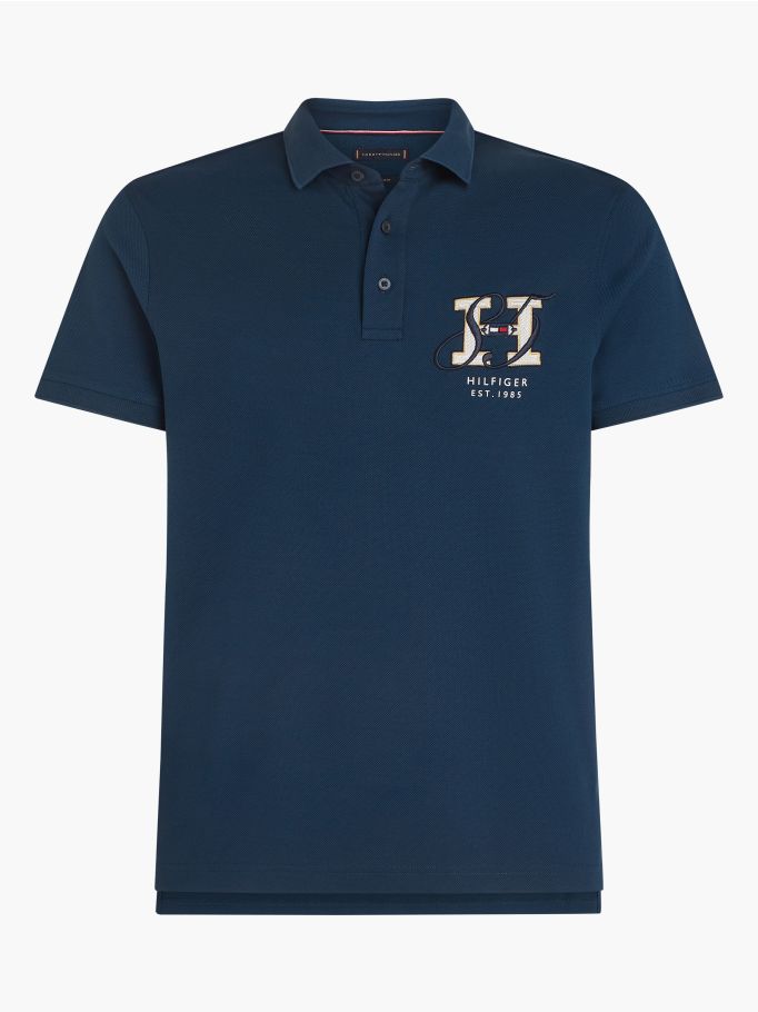 Elegant Regular Fit Diwali Pique Polo Tommy Hilfiger