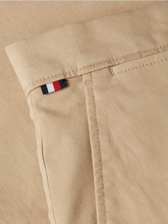 Mercer Regular Twill Chinos | Batique Khaki | Tommy Hilfiger